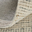 Feizy Belfort 8668F Transitional Geometric Rug in Ivory/Gray/Tan