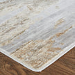 Feizy Laina 39G5F Transitional Abstract in Tan/Ivory