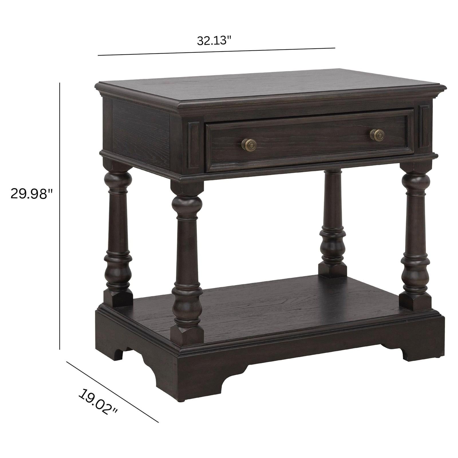 Pulaski Furniture Hickory Creek Brown Velvet Bachelor Chest
