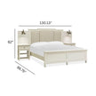 Magnussen Home Willowbrook Egg Shell White Bed