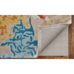 Feizy Everley 8646F Modern Abstract in Ivory/Yellow/Blue