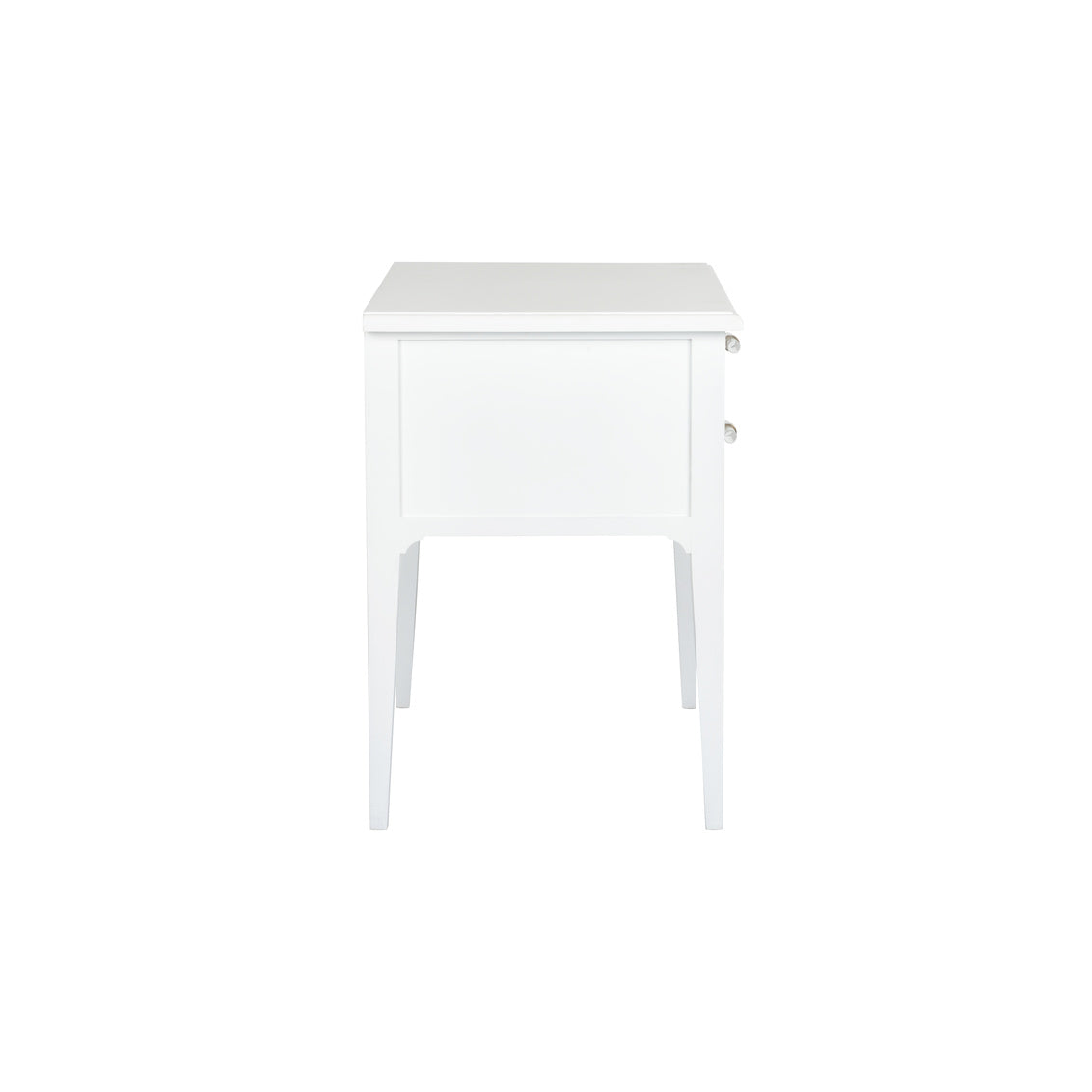 Chelsea House White Georgian Lowboy Cabinet