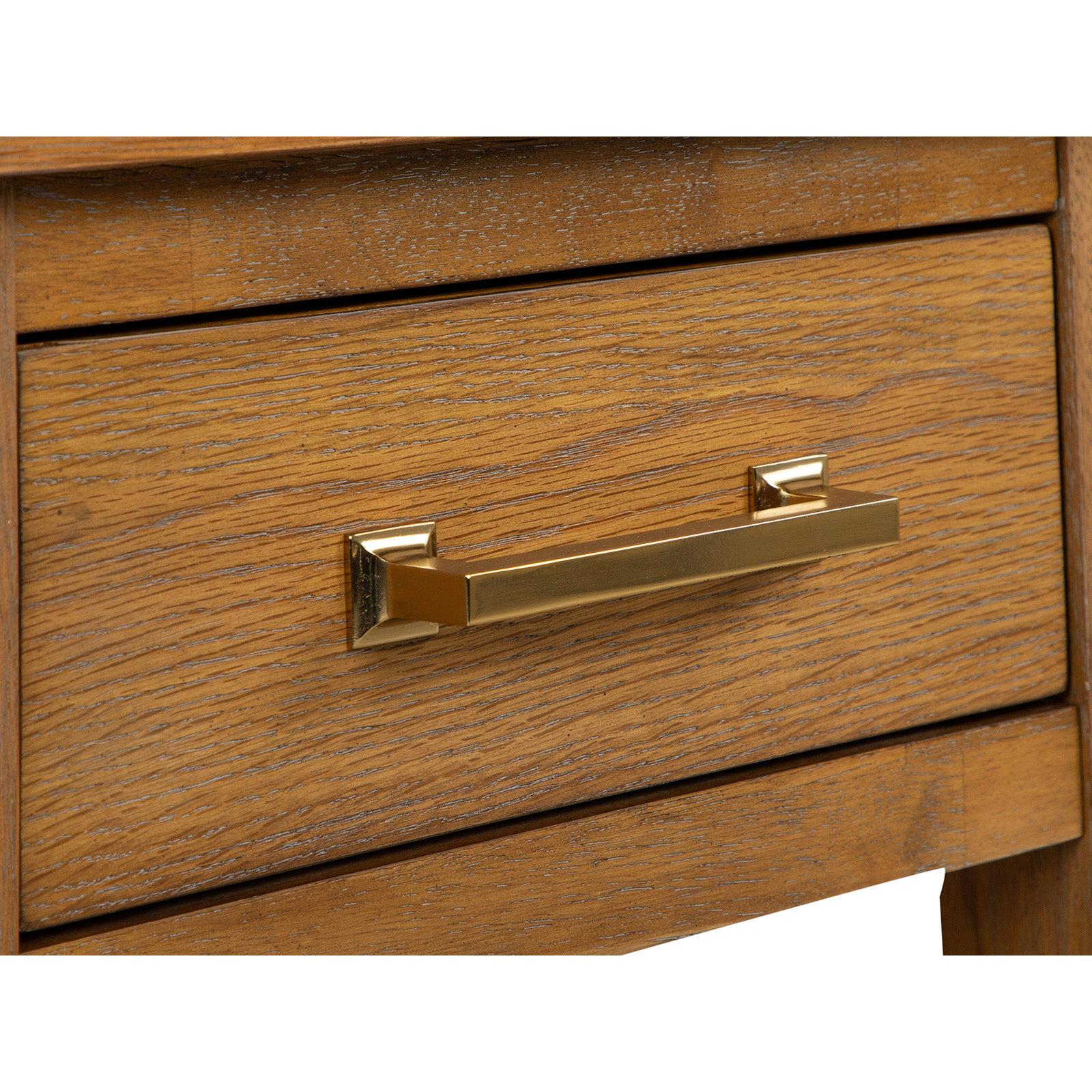 Magnussen Home Lindon Belgian Wheat Drawer End Table