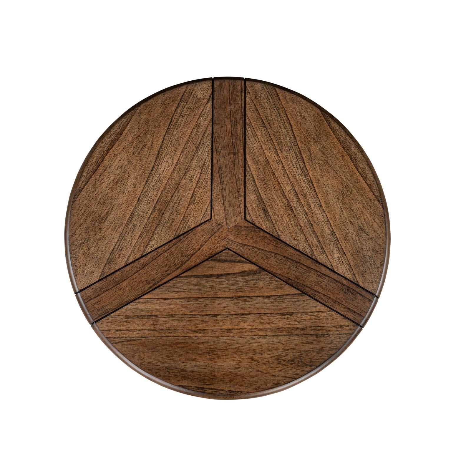 Magnussen Home Connolly Brown Round End Table