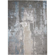 Feizy Azure 3406F Modern Abstract Rug in Gray/Ivory/Blue