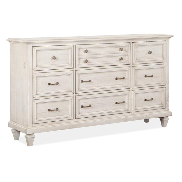 Magnussen Home Newport Alabaster Drawer Dresser