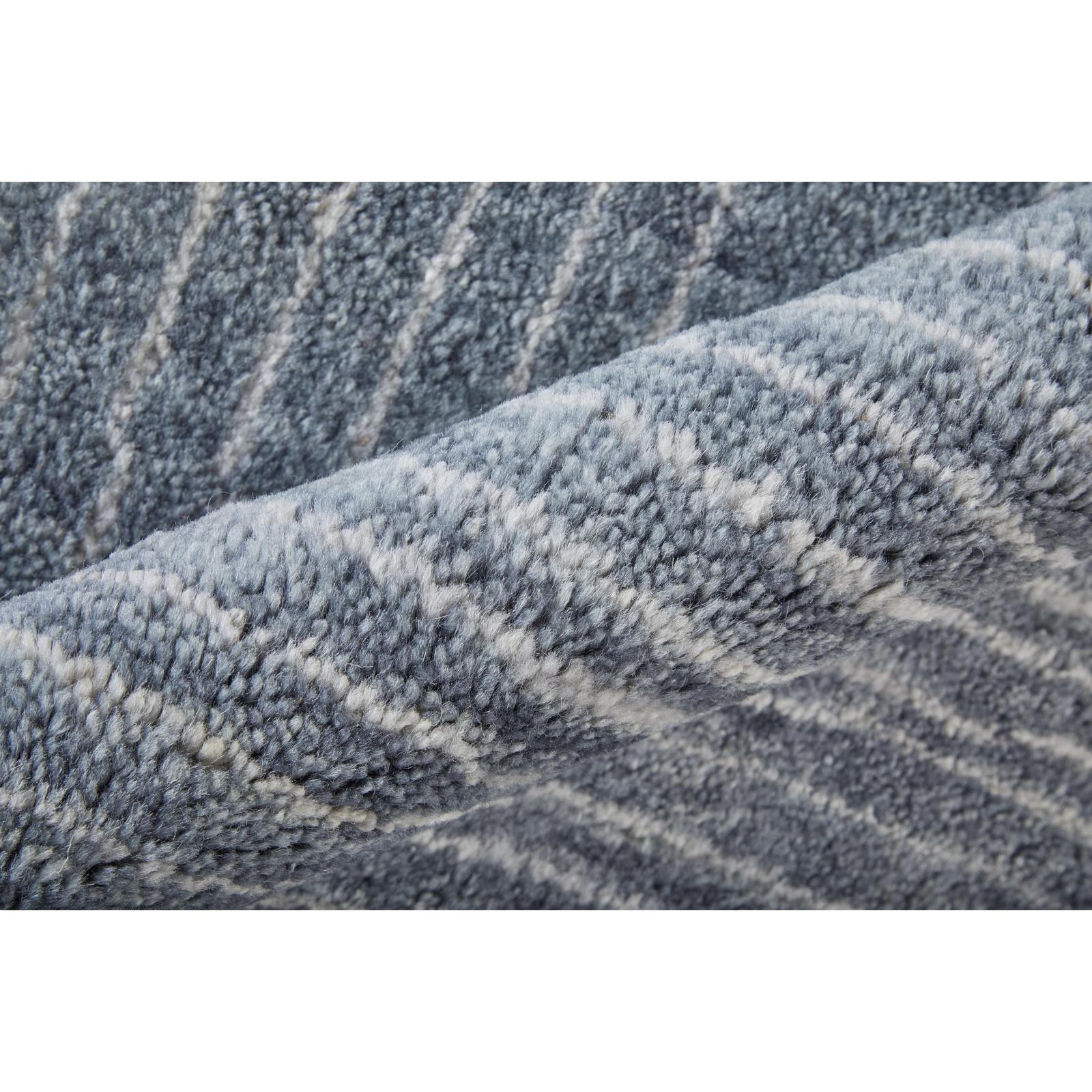 Feizy Agape 69H9F Modern Abstract Rug in Gray/Ivory
