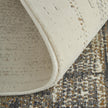 Feizy Mandana 39LYF Modern Abstract Rug in Brown/Ivory