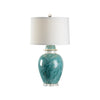 Chelsea House Green Marblized Table Lamp