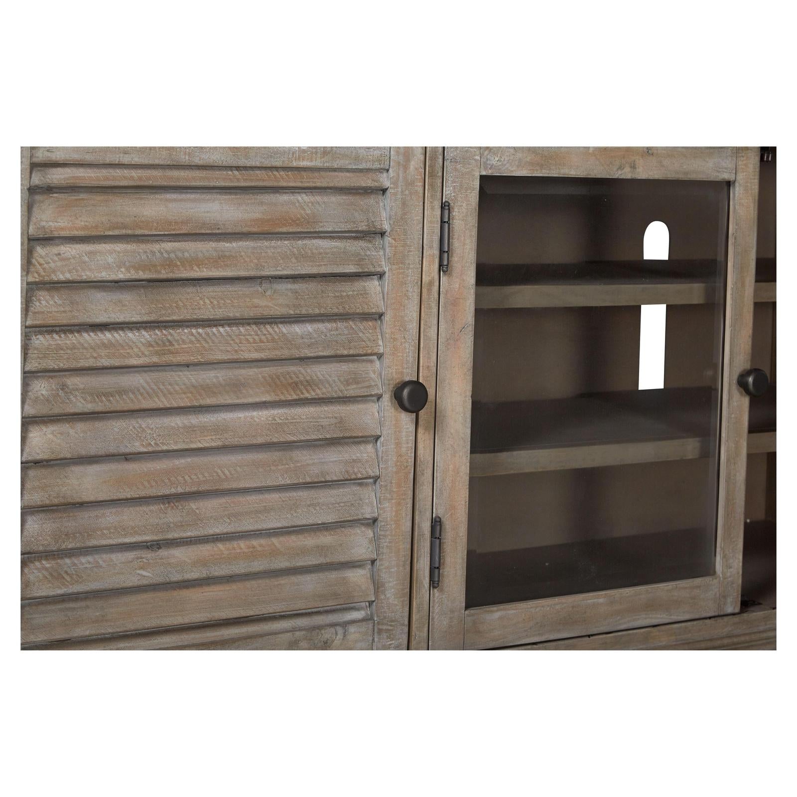 Magnussen Home Calistoga Dovetail Grey Entertainment Wall