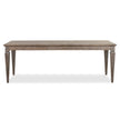 Magnussen Home Lancaster Dovetail Grey Extendable Rectangular Dining Table