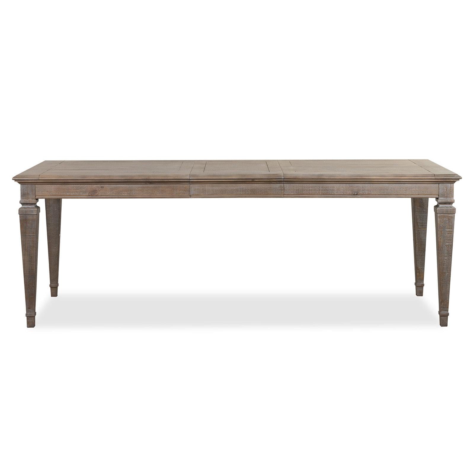 Magnussen Home Lancaster Dovetail Grey Extendable Rectangular Dining Table