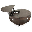 Magnussen Home Lyndale Nutmeg Lift Top Storage Cocktail Table With Casters