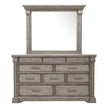 Pulaski Furniture Madison Ridge Heritage Taupe 10 Drawer Dresser