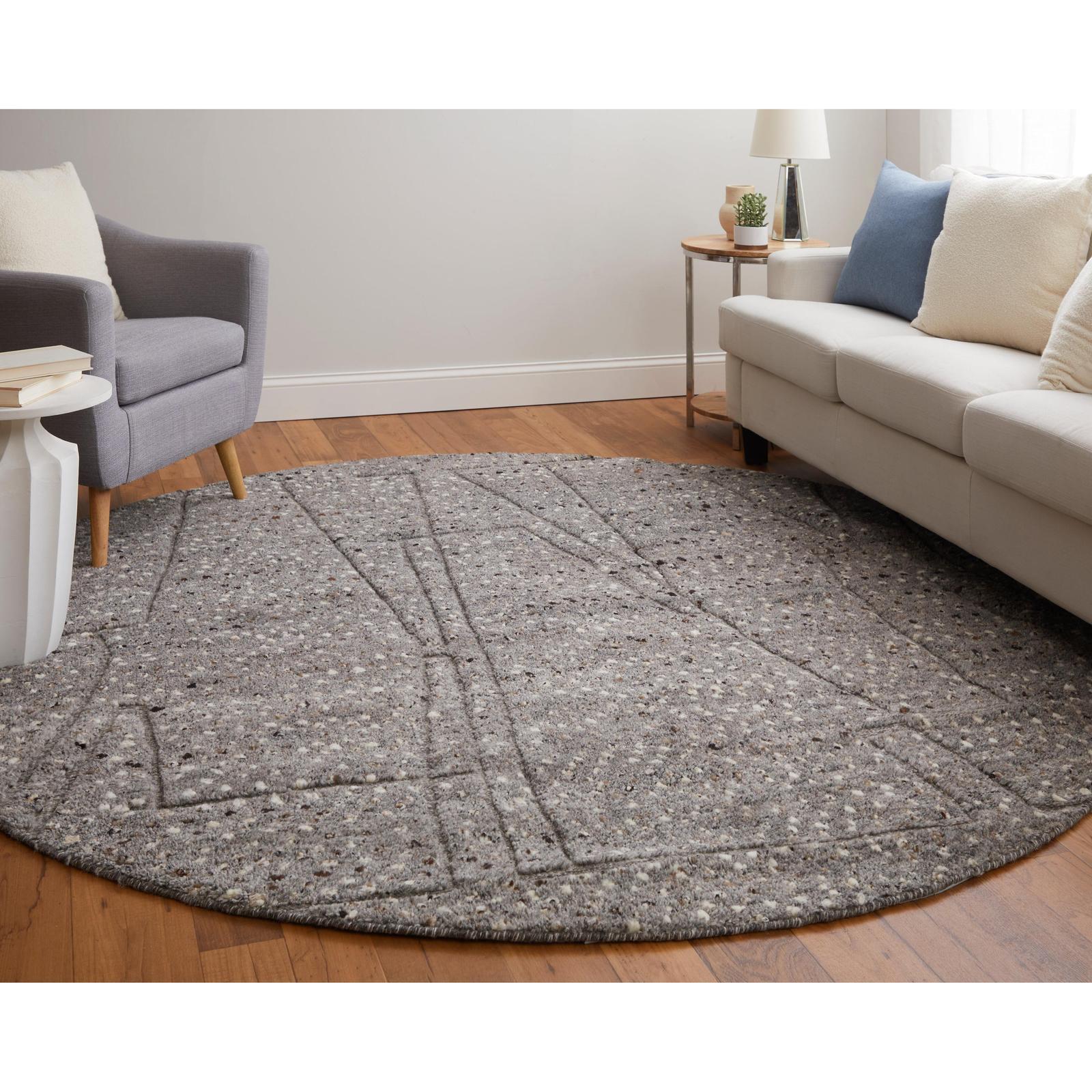 Feizy Dering T6042 Modern Polka Dots, Rug