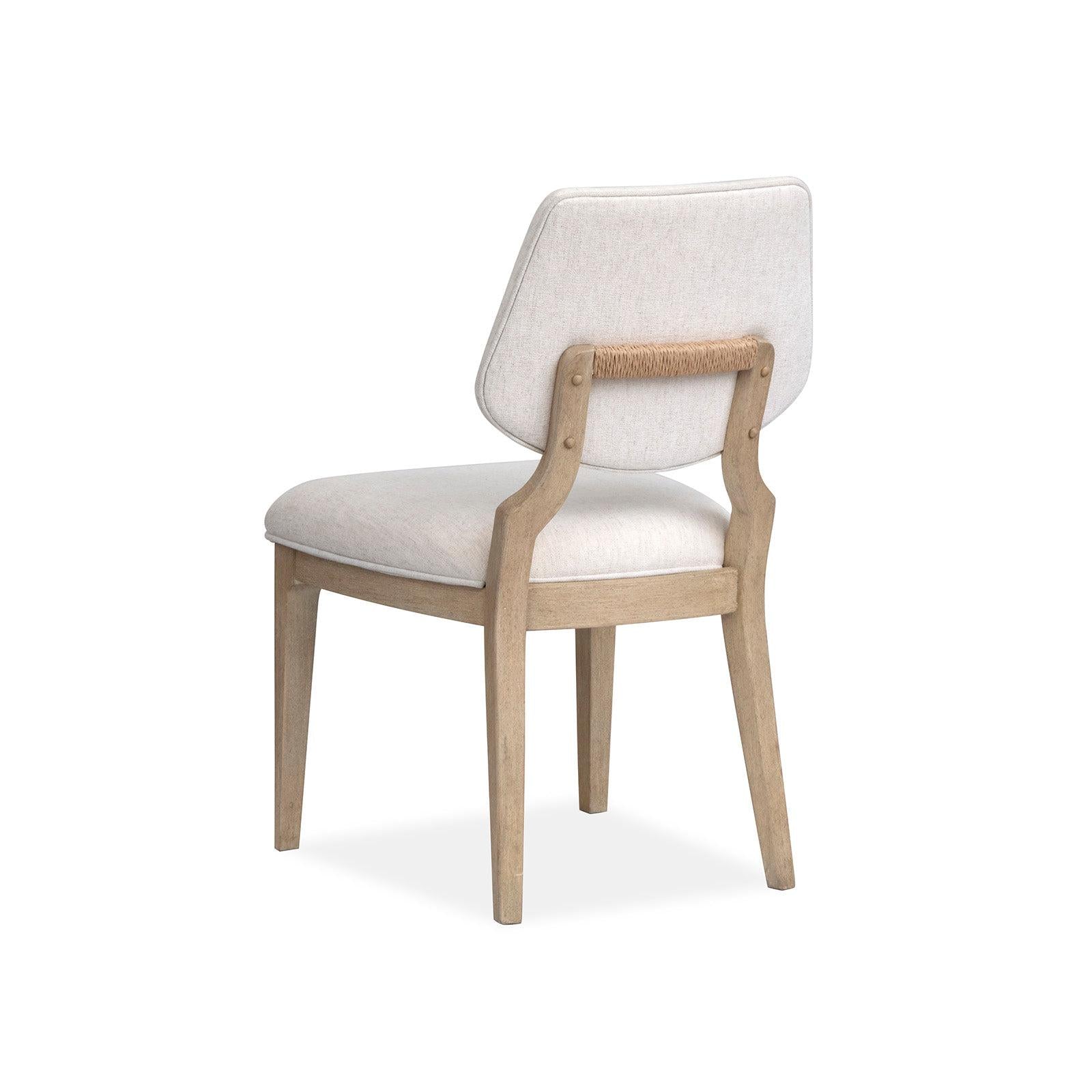 Salt Life Home Sunset Cove Sanibel Brown Upholstered Side Chair Two Pack II
