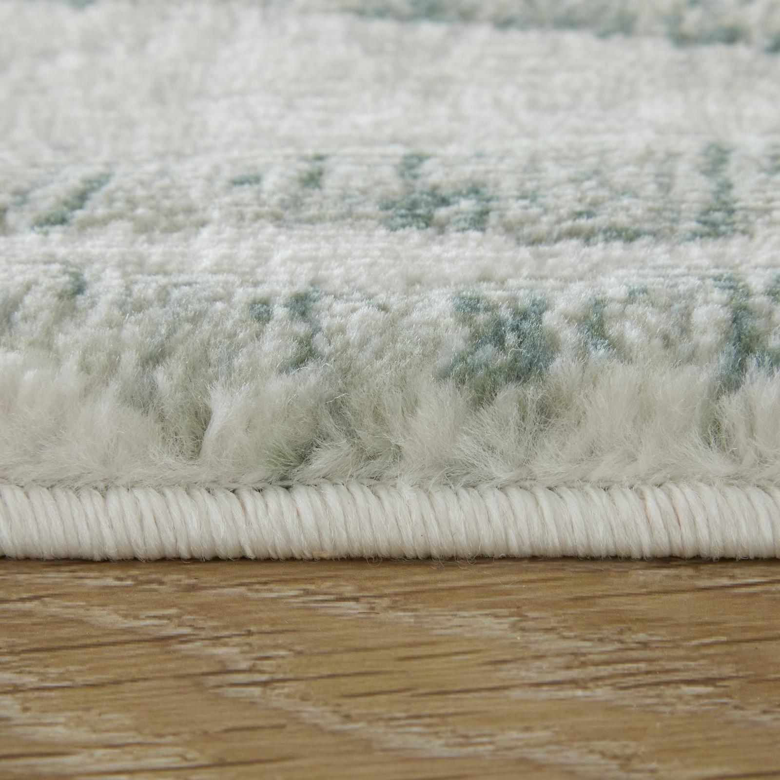 Feizy Atwell 3218F Transitional Abstract Rug in Gray/Green/Ivory