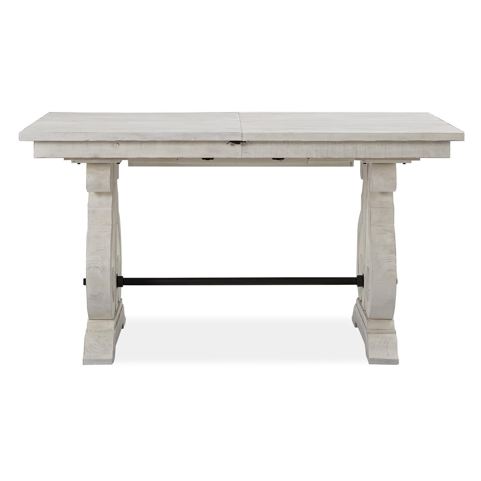 Magnussen Home Bronwyn Alabaster Extendable Rectangular Dining Table