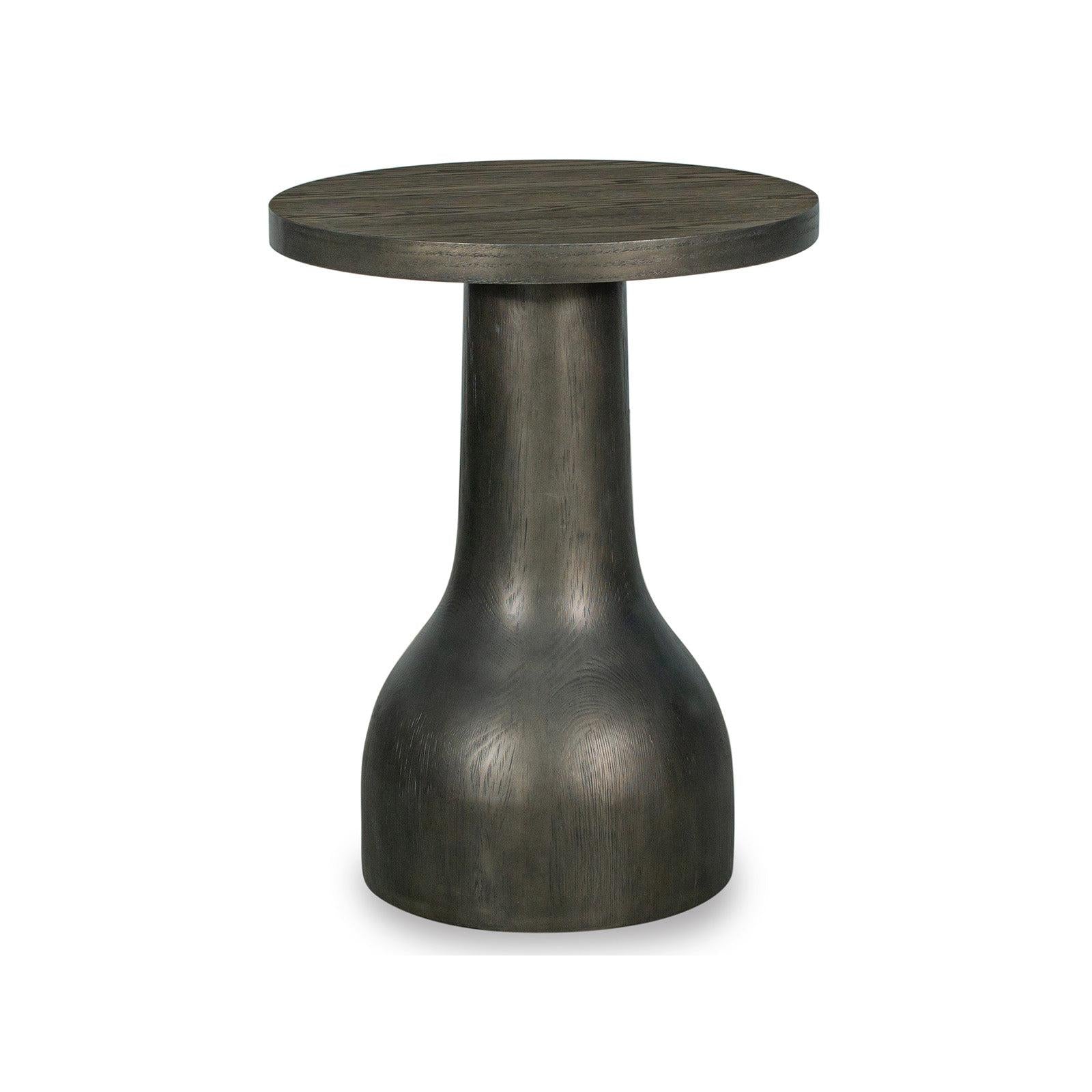 Magnussen Home Bosley Coffee Bean Round Accent Table