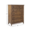 Magnussen Home Bay Creek Toasted Nutmeg Drawer Chest