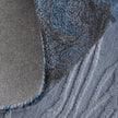 Feizy Kawai 8983F Modern Abstract Rug in Blue/Black/Gray