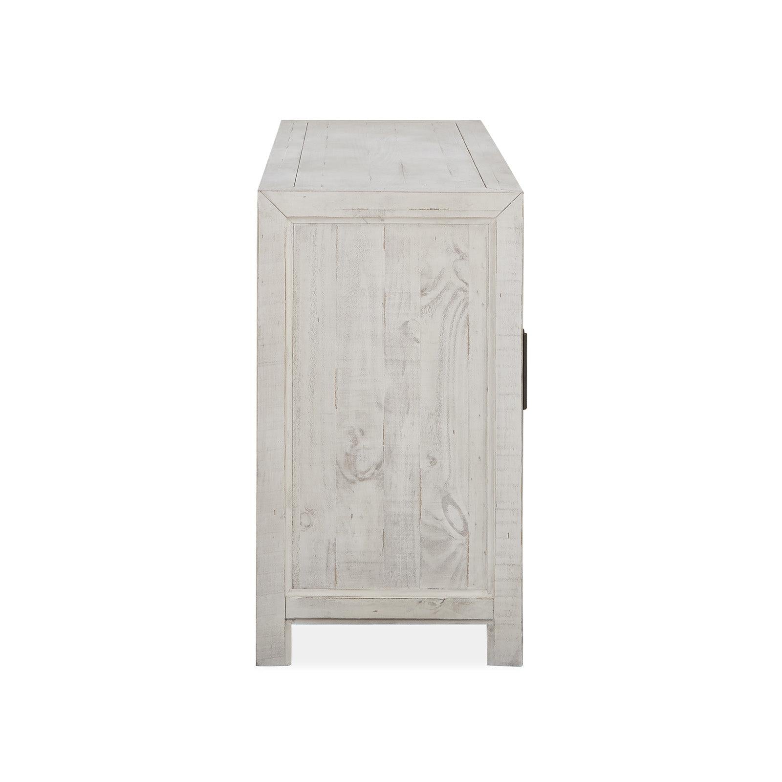 Magnussen Home Bronwyn Alabaster Buffet Curio