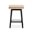 Magnussen Home Fletcher Driftwood Square Accent Table