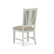 Magnussen Home Heron Cove Chalk White And Dovetail Grey Side Chair Set of 2
