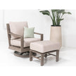 Sunset West Laguna Ottoman
