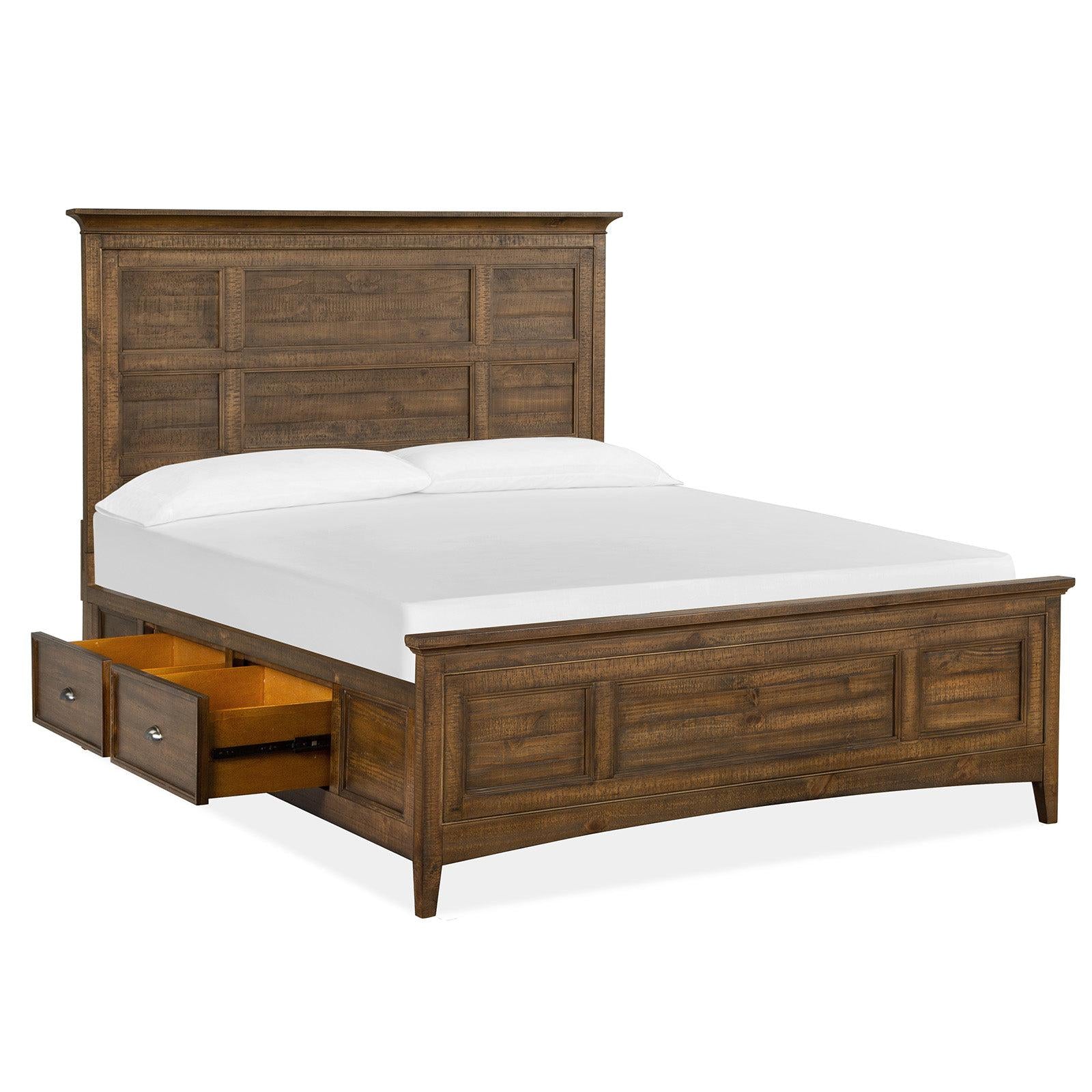 Magnussen Home Bay Creek Toasted Nutmeg Panel Bed