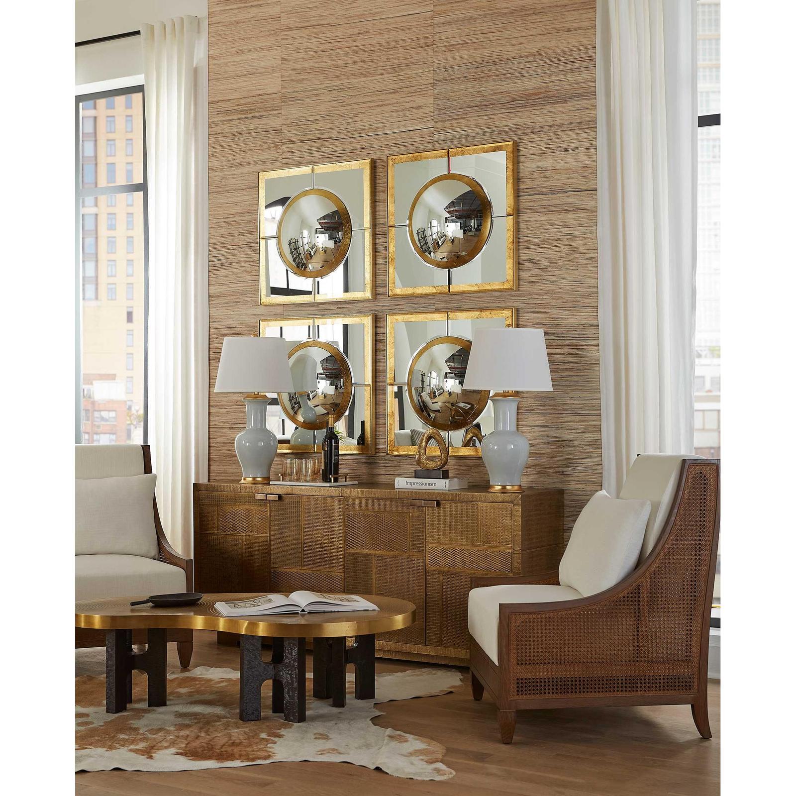 Villa & House Acacia Lamp with Shade