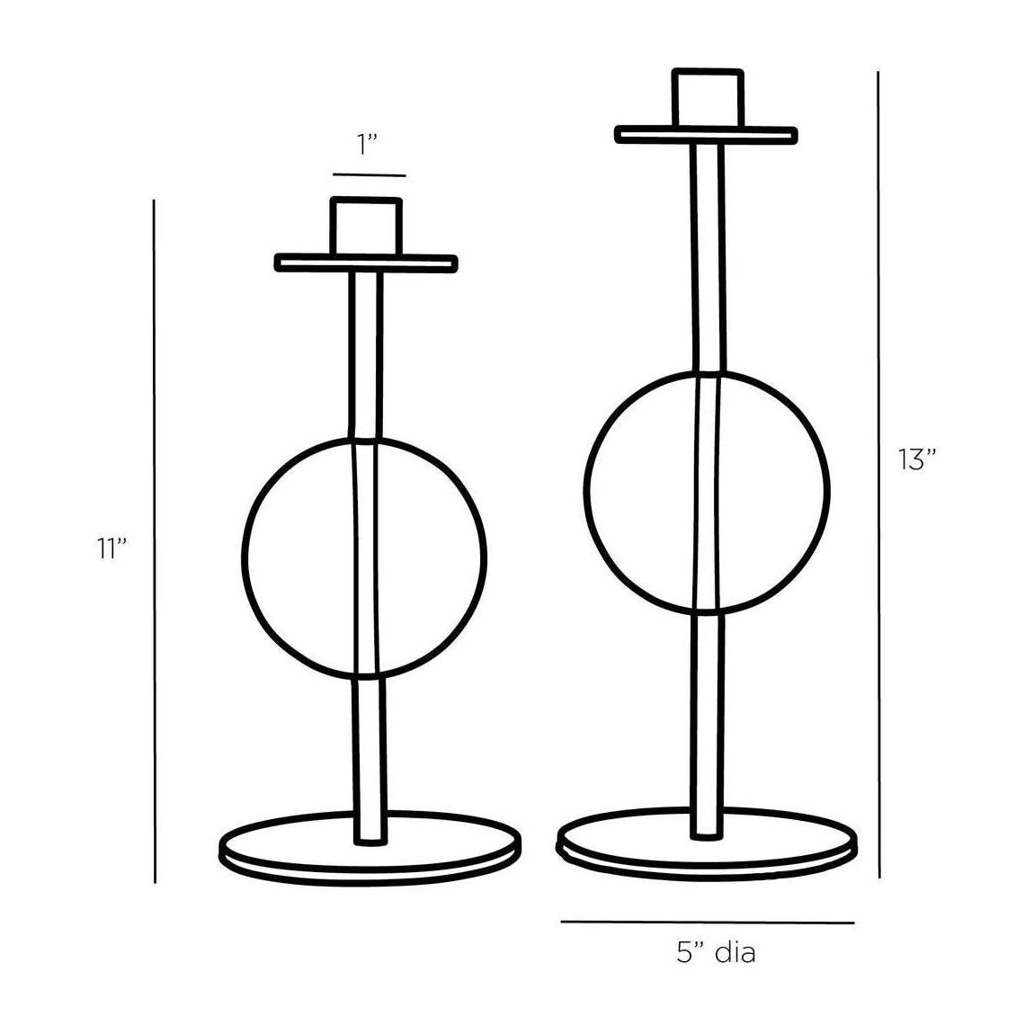 Arteriors Terrell Candleholders, Set of 2