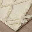 Feizy Anica 8008F Transitional Geometric Rug in Ivory/Taupe/Brown