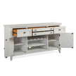 Magnussen Home Heron Cove Chalk White And Dovetail Grey Buffet
