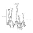 Arteriors Brandt Candlesticks, Set of 5