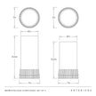 Arteriors Evelique Hurricanes Set of 2