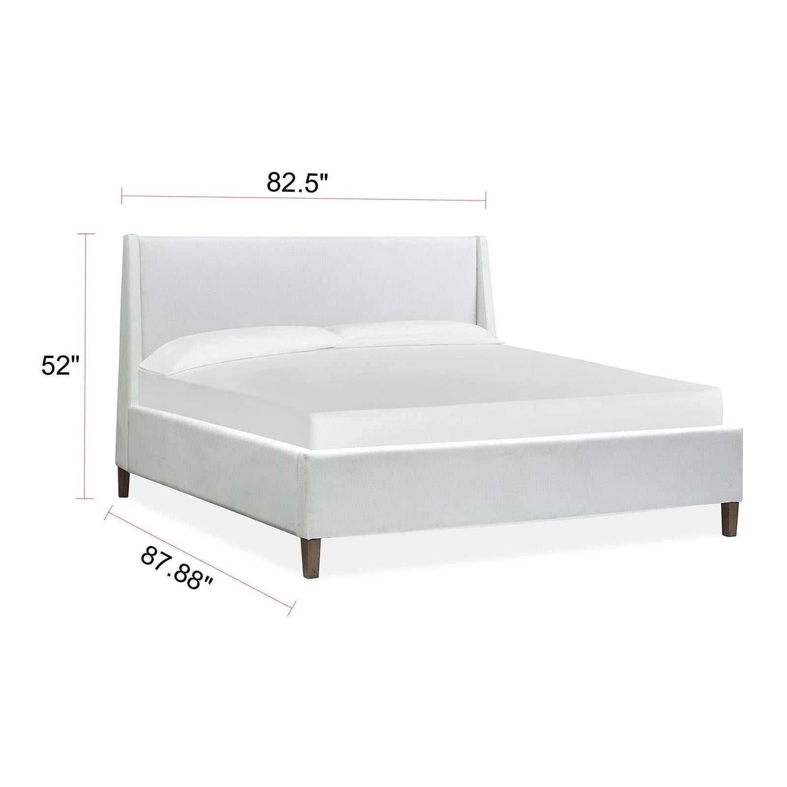Magnussen Home Lindon Belgian Wheat & Coffee Bean Bed