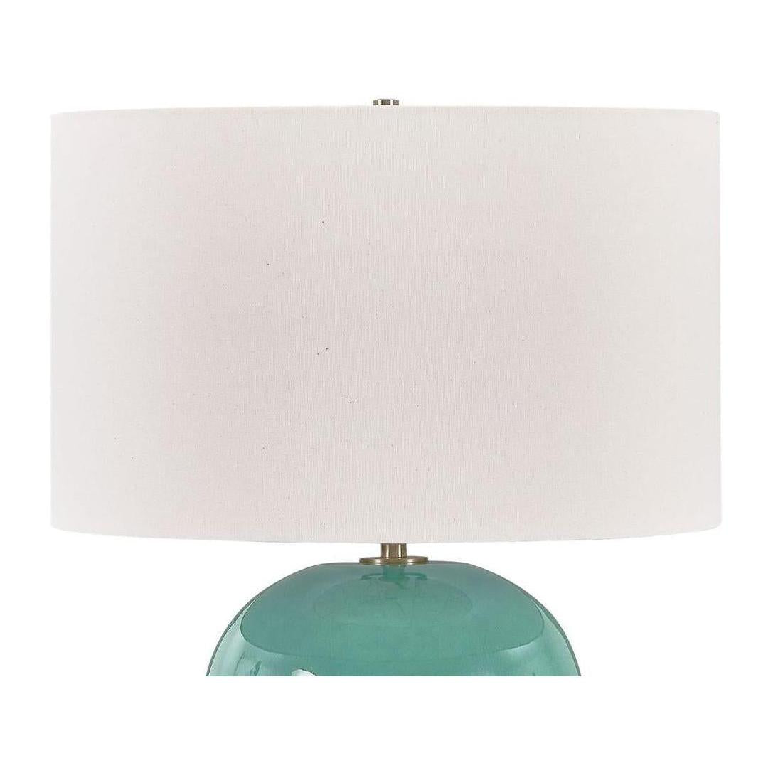 Uttermost Hollis Teal Table Lamp