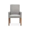Magnussen Home Lindon Belgian Wheat Upholstered Arm Chair Set of 2