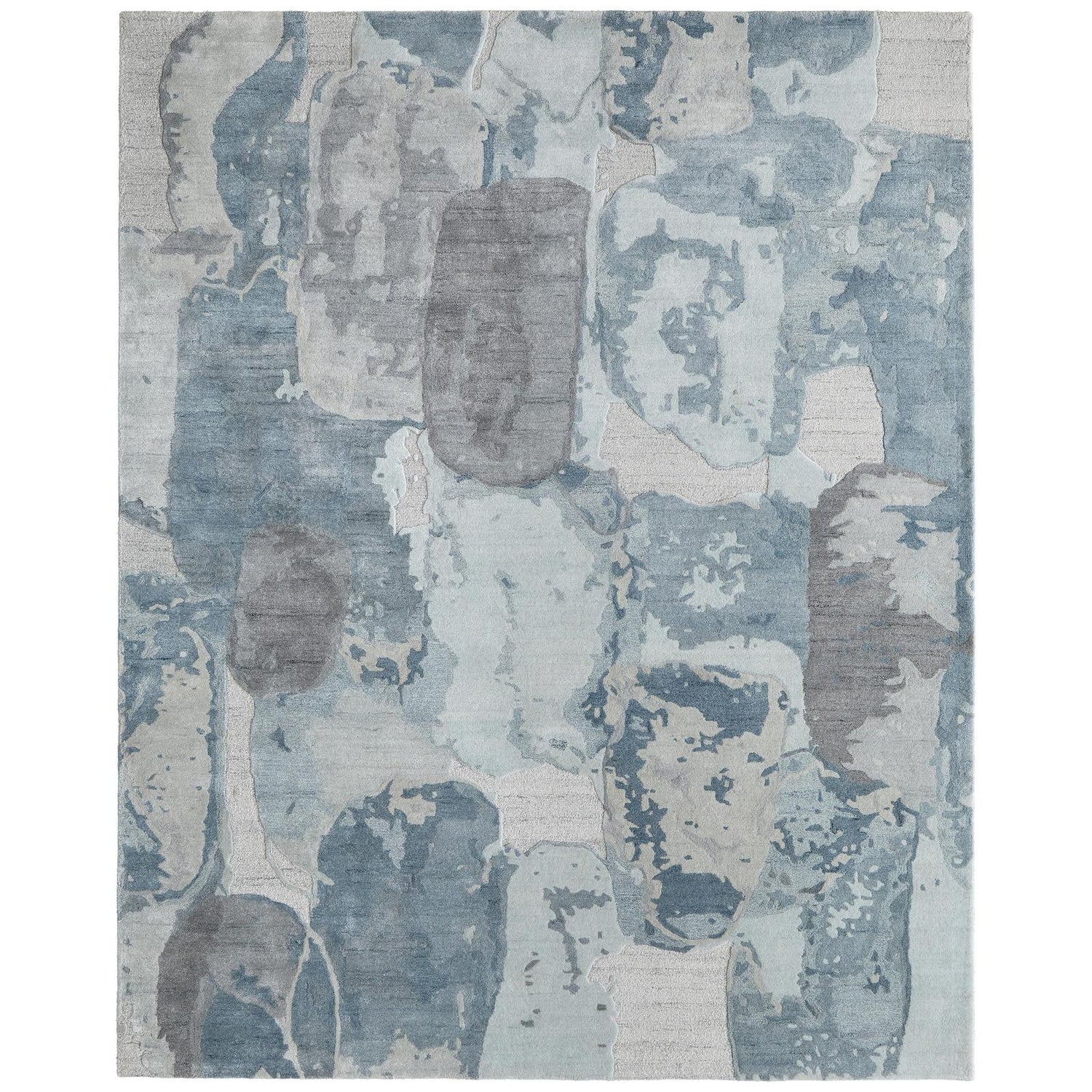 Feizy Kendall 8A60F Modern Abstract, Blue/Gray, Rug