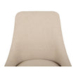 Magnussen Home Tristan Swiss Coffee Upholstered Arm Chair Set of 2