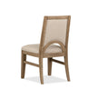 Magnussen Home Tristan Swiss Coffee Upholstered Side Chair Set of 2