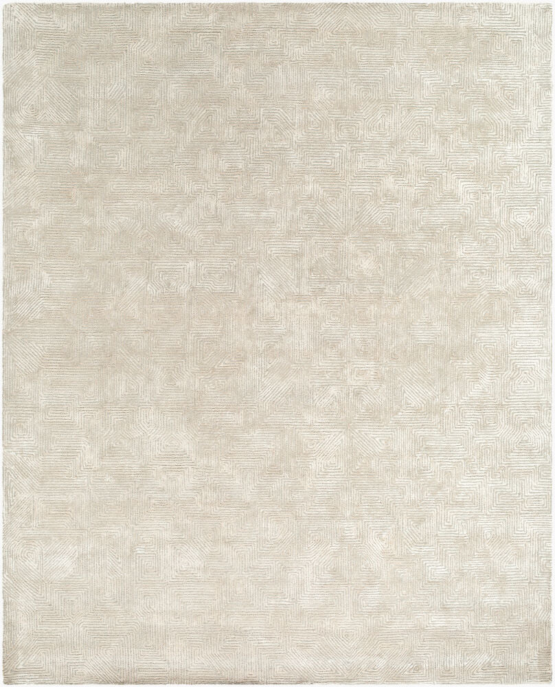 Surya Addison ADD-2304 Handmade Rug Cream and Light Gray Clearance