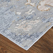 Feizy Laina 39G8F Transitional Abstract in Tan/Blue