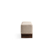 Magnussen Home Reena Rich Brown Upholstered Bench