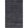 Feizy Redford 8670F Transitional Solid in Gray/Black