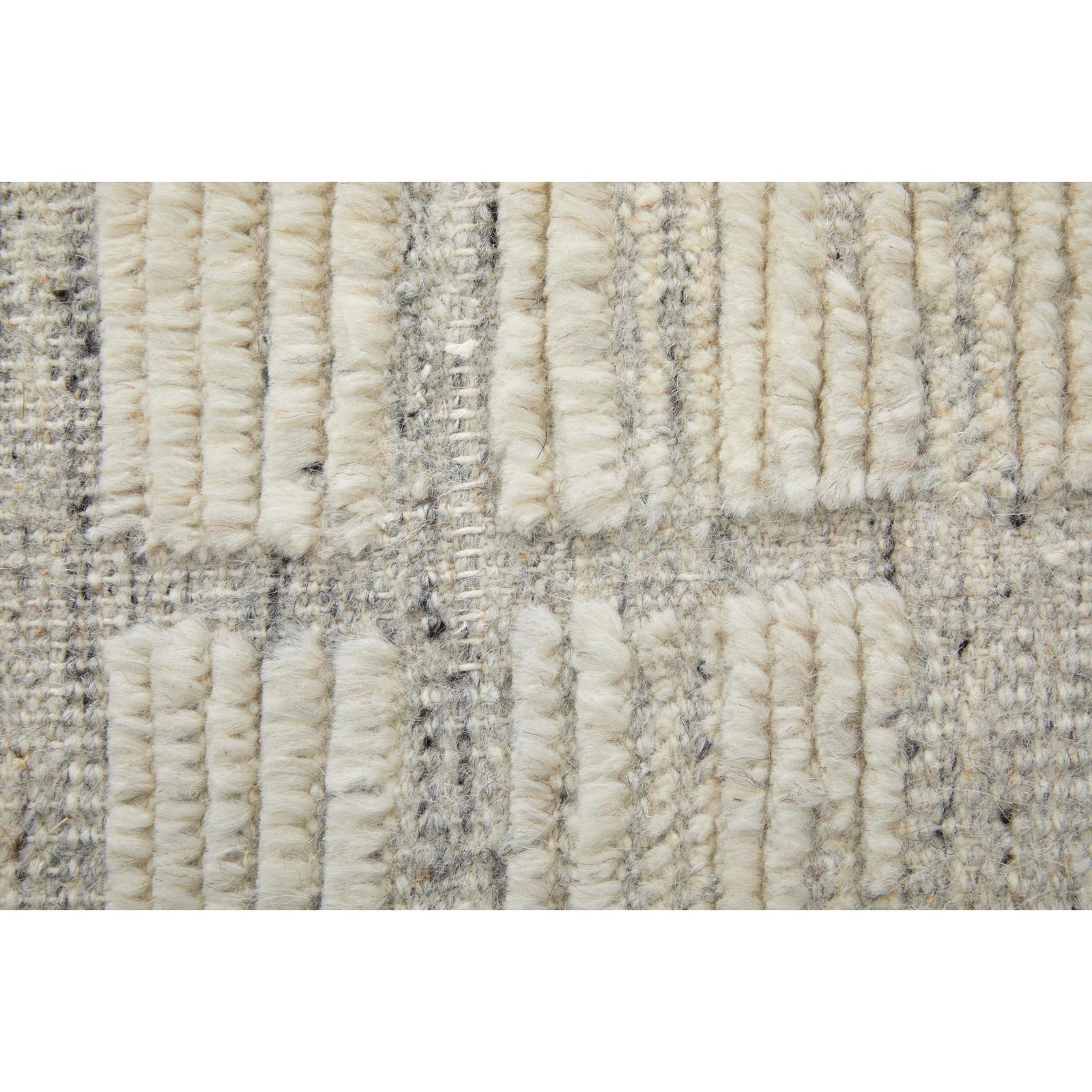 Feizy Bluff T6041 Modern Abstract, Ivory, Rug