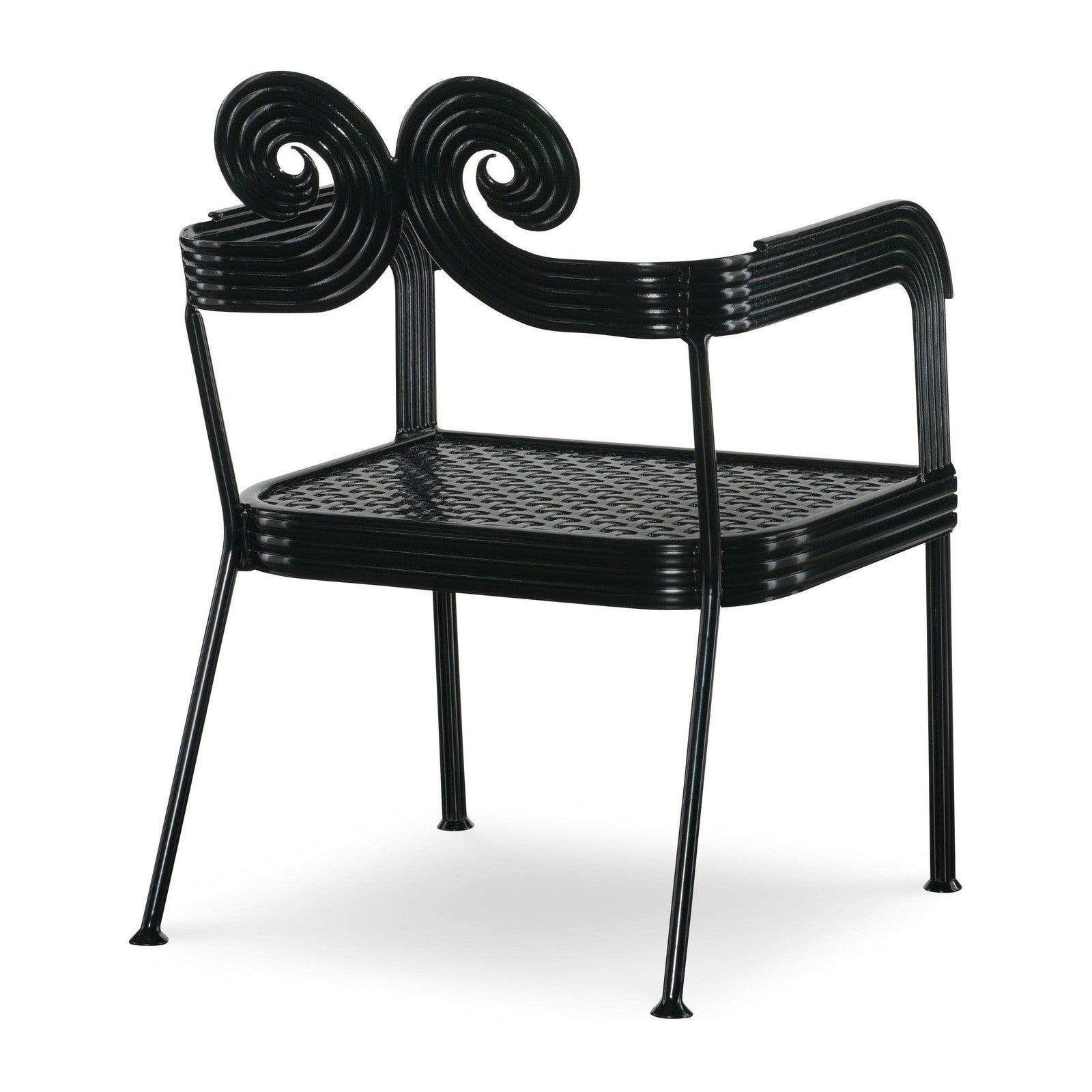 Century Furniture Augustine Scrolled Side Chair