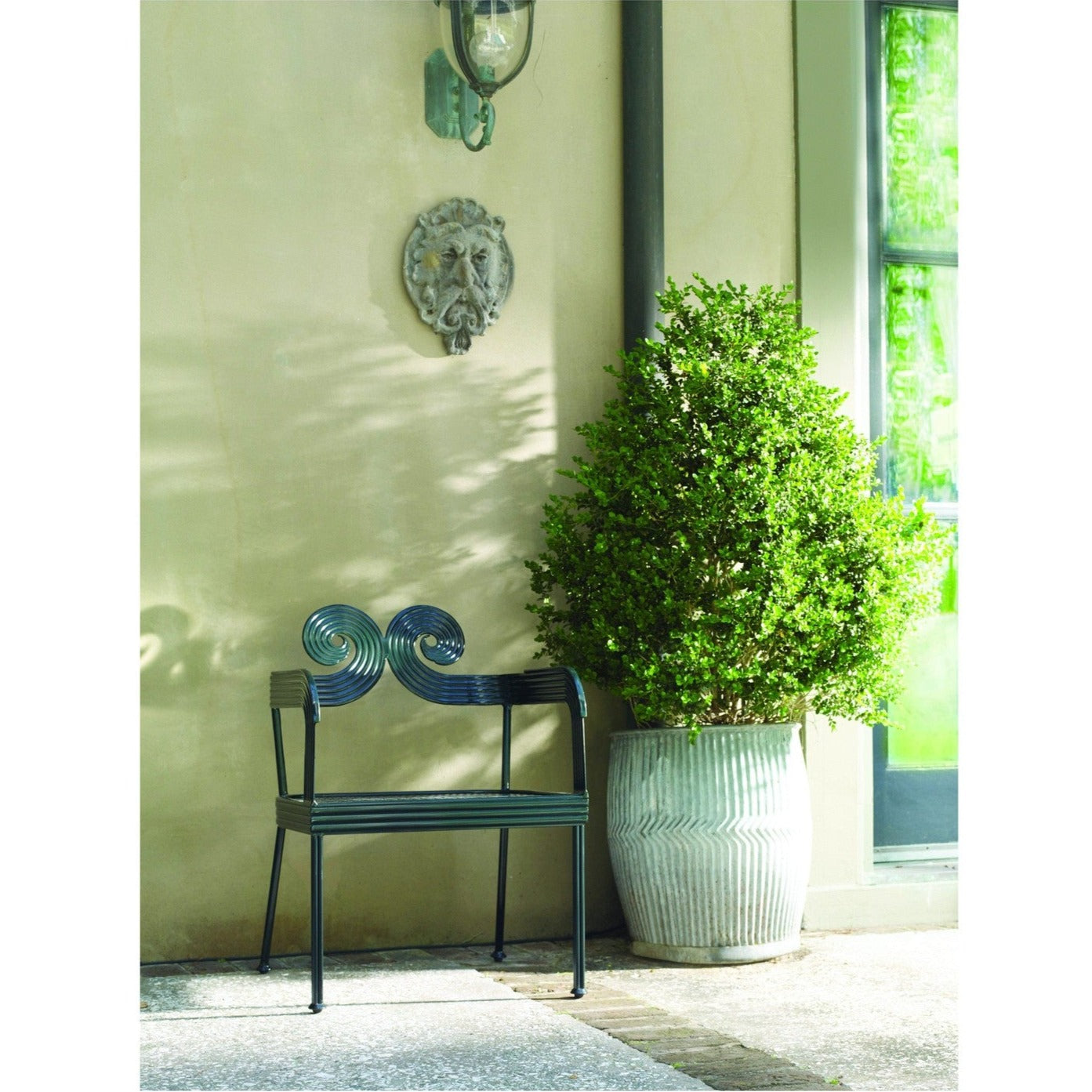 Century Furniture Augustine Scrolled Side Chair