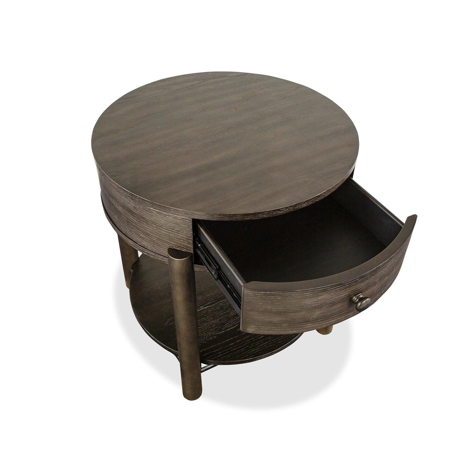 Magnussen Home Hadleigh Round End Table